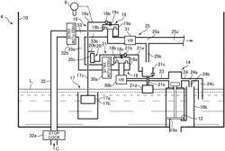 Flush water tank device and flush toilet apparatus provided with the same