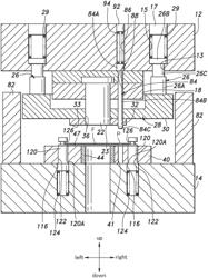 Manufacturing apparatus for laminated iron core