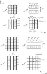 Cross-point memory array with access lines