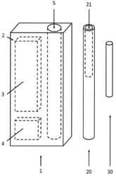 CHARGER AND AEROSOL-GENERATING SYSTEM WITH IMPROVED CLOSING MEANS