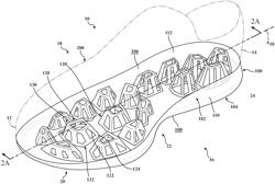 CUSHIONING STRUCTURE FOR ARTICLE OF FOOTWEAR