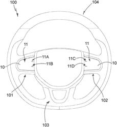 OPERATING INPUT DEVICE AND STEERING INPUT DEVICE