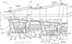 TURBINE ENGINE WITH A ROTOR SEAL RETRACTION MECHANISM