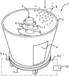 Feed-mixing device having a calibrating function