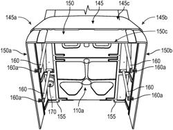 Aerodynamic system for vehicles and methods for operating the same