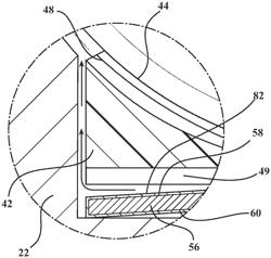 Socket assembly with a coated washer