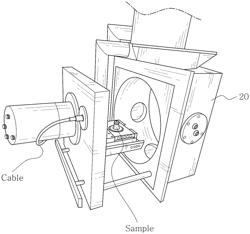 Vacuum transfer for nano indenter and sample measurement method using the same