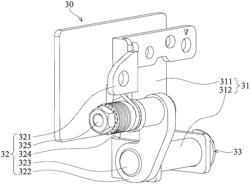 Electronic device and hinge mechanism thereof