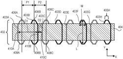 Connector with staggered pin orientation