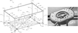 Folding playpen and components thereof