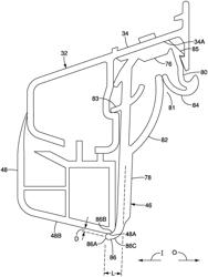 Hybrid door seal for a vehicle