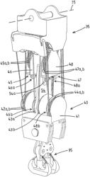 Crane, vessel comprising such a crane, and a method for up-ending an elongate structure