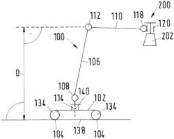 Floor stand and optical detection apparatus having such a floor stand