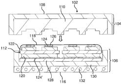 Pressure sintering device and method for manufacturing an electronic component