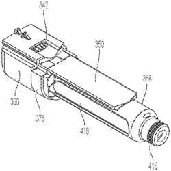 MEDICAL DELIVERY DEVICE WITH AXIALLY EXPANDABLE DRIVE RIBBON