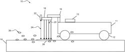 EMITTER ARRAY FOR A LUNAR ROVER