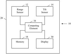 True calibration by matching relative target icon and indicators to relative target