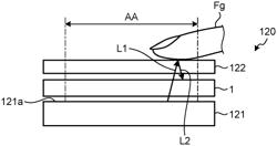 DETECTION DEVICE AND DISPLAY DEVICE