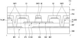 DISPLAY DEVICE AND METHOD OF MANUFACTURING THE DISPLAY DEVICE