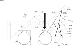 Eye-imaging apparatus using diffractive optical elements