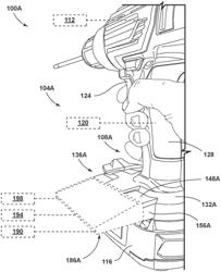 POWER TOOL INCLUDING INTERFACE FOR CONNECTING ACCESSORY ATTACHMENTS