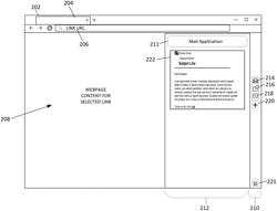 TRANSFERRING LINK CONTEXT FROM DESKTOP APPLICATION TO BROWSER