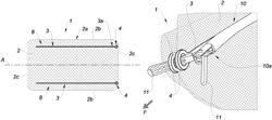 Textile-based prothesis for laparoscopic surgery