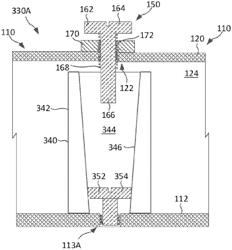 Resonant cavity filter comprising a dielectric resonator mounted to a conductive housing by a dielectric fastener located within a longitudinal bore of the dielectric resonator