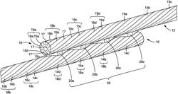 Partitioned cable joint for superconducting cables