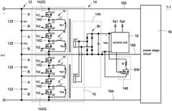 Auxiliary power circuit, balance circuit, and power supply system