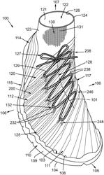 ARTICLE OF FOOTWEAR UPPER INCORPORATING A TEXTILE COMPONENT WITH TENSILE ELEMENTS