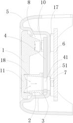 Headlamp Light-Sensing Detection Device, and Headlamp