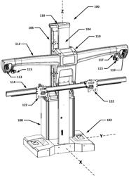 VEHICLE INSPECTION SYSTEM DUAL COLUMN SUPPORT STRUCTURE