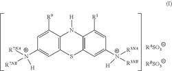 Phenothiazine diaminium salts and their use