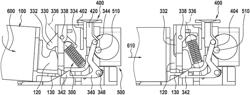 Holding device for a counter element