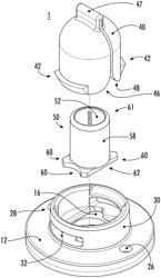 Holding device and method for attaching same