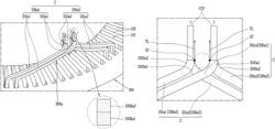 Stator for rotating electric machine with overlapping hairpin coils