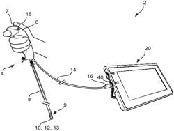 MEDICAL VISUALISATION DEVICE WITH PROGRAMMABLE BUTTONS