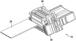 Connector, Connector Assembly, and a Tool and Method for Assembling the Connector Assembly