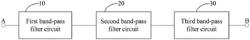 FILTER, INTEGRATED PASSIVE DEVICE, ELECTRONIC DEVICE AND DISPLAY DEVICE