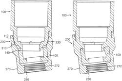 Pipe fitting incorporating a spherical spin weld