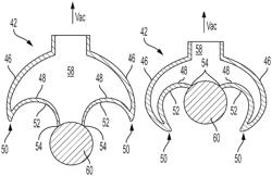 Systems and methods for object processing using a vacuum gripper that provides object retention by evacuation