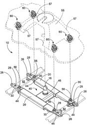 Underbed hitch mounting system