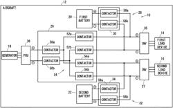 Power supply circuit of moving object