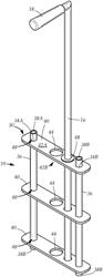 Plumbing target and placement tool