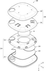 Electronic device including battery cover fastening structure