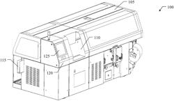 BOOKBINDING MACHINE WITH MULTIPLE ENDLESS CONVEYORS IN WRAP-AROUND SUCCESSION