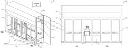 Increased number of load ports on factory interface with robot that moves on track