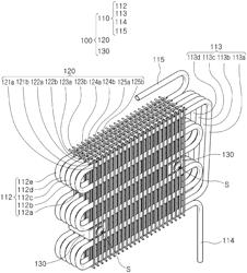 Condenser for water purifier, method for manufacturing condenser for water purifier, and water purifier having condenser