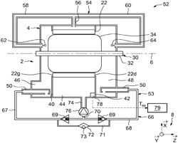 Device for cooling an electric machine and the electric machine comprising such a device